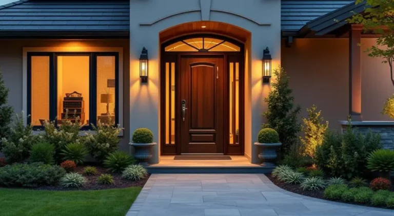 Como escolher a porta de entrada de uma casa? Segurança e estilo