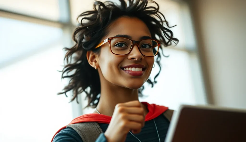 O herói lendário é um estudante de honra da academia