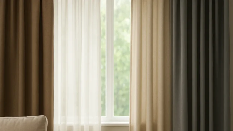Quais as melhores cortinas para sala: estilos e tecidos